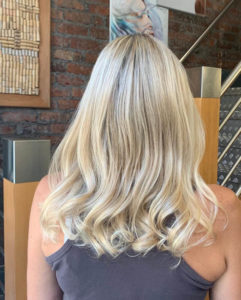 highlights at anthony james hair salon in halifax