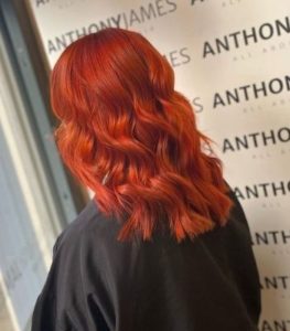 Red Hair Anthony James Hair Salon in Halifax