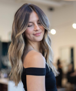 spring hair colour trends balayage