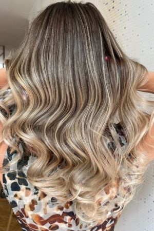 Blonde balayage hair colour - 1